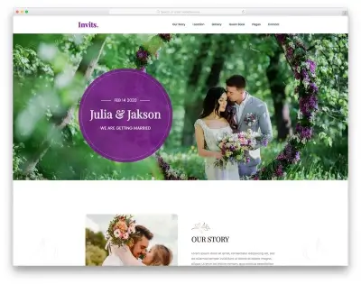 Invites - html для организаторов свадеб