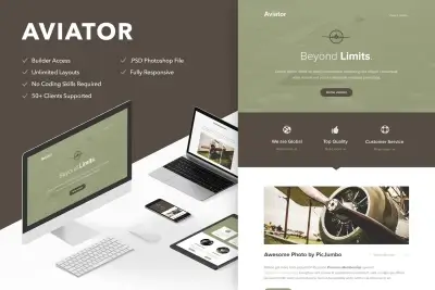 Aviator - Responsive Email