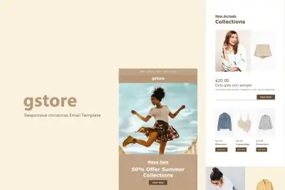 Gstore - E-mail Template